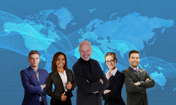 corporate management team business